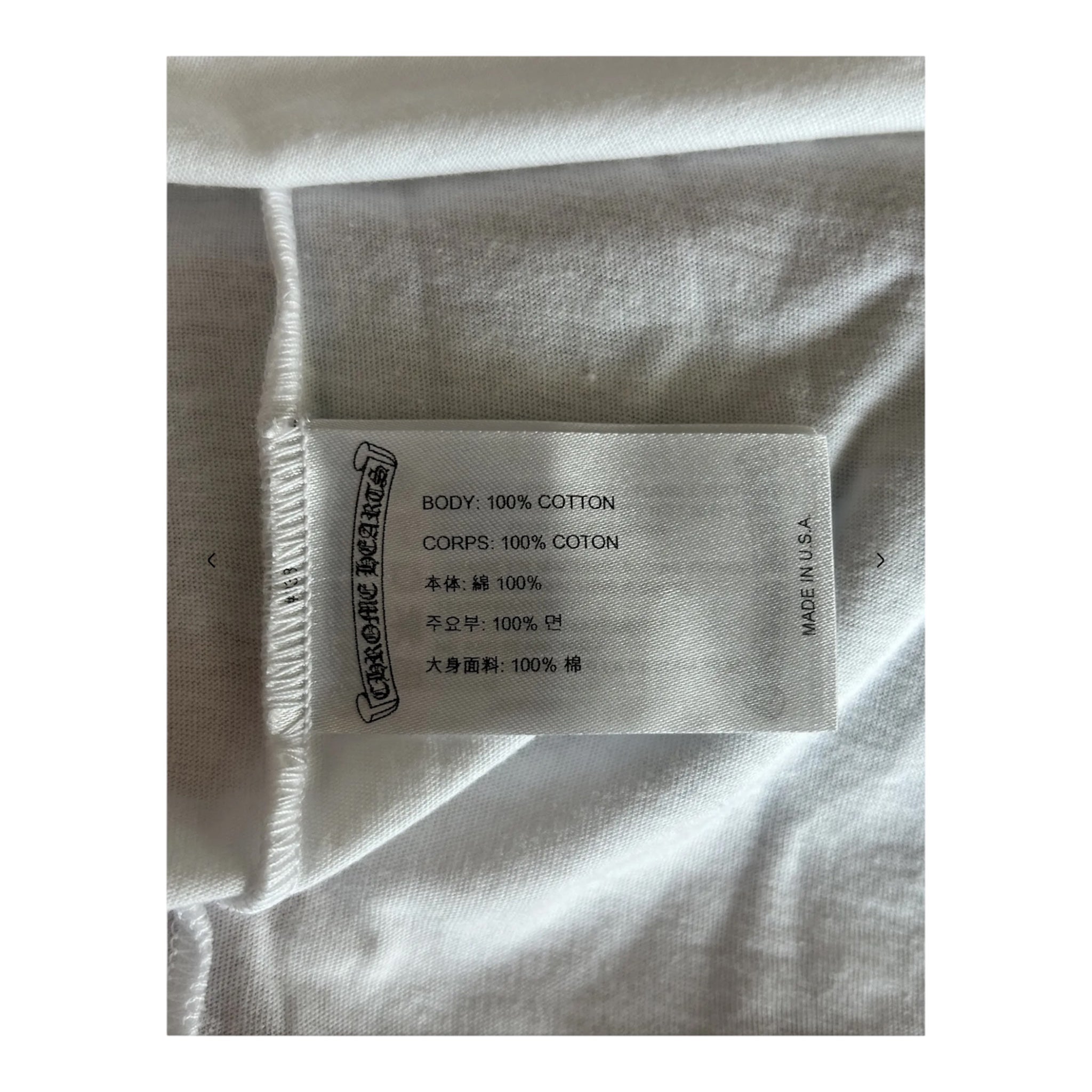 Tshirt Chrome hearts usa flag