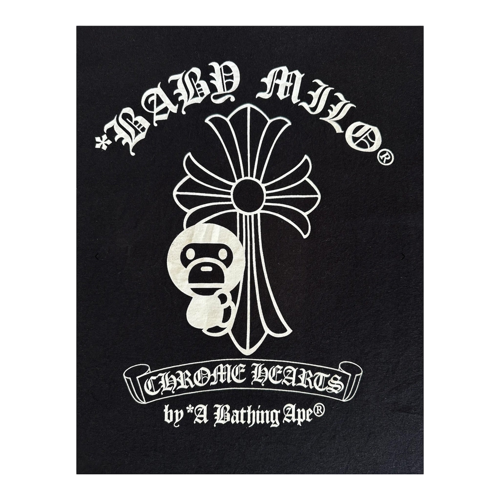 Tshirt Chrome hearts x bape