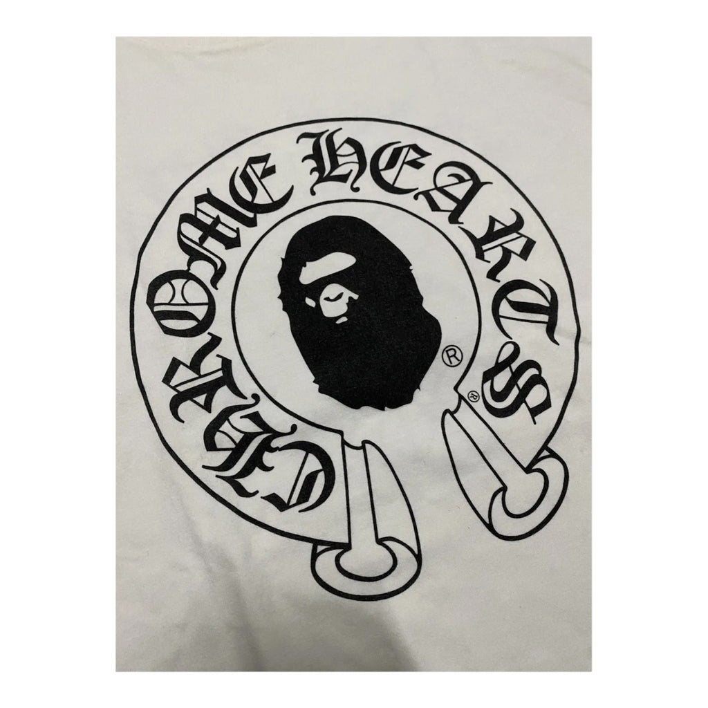 Tshirt Chrome hearts x bape
