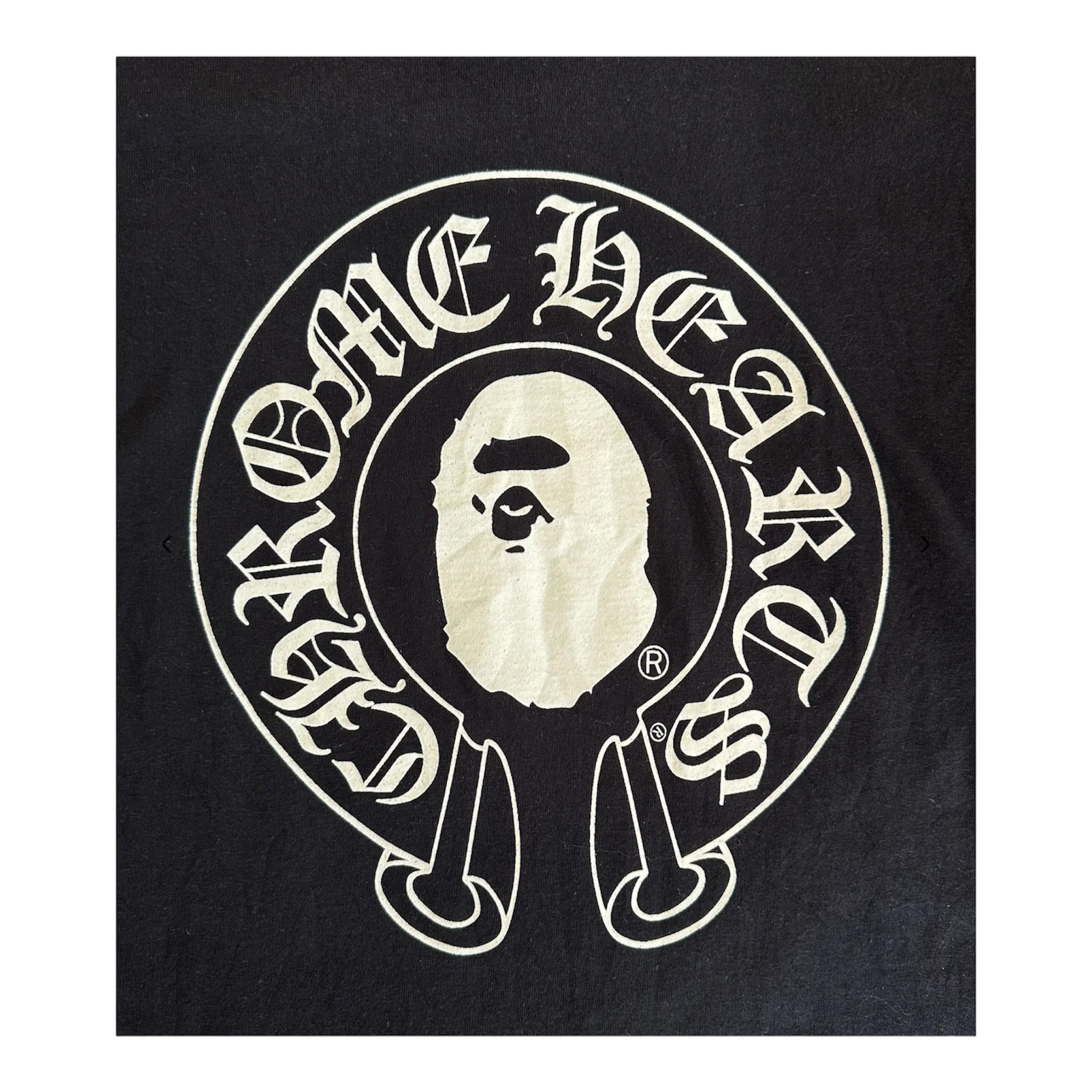 Tshirt Chrome hearts x bape