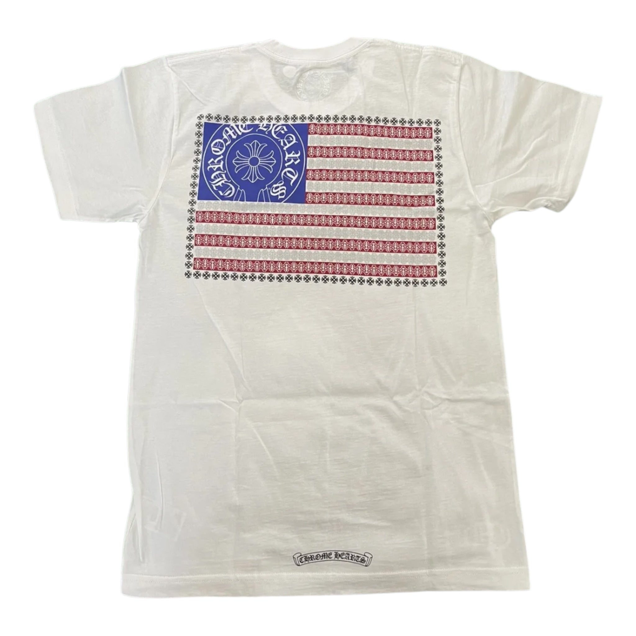 Tshirt Chrome hearts usa flag