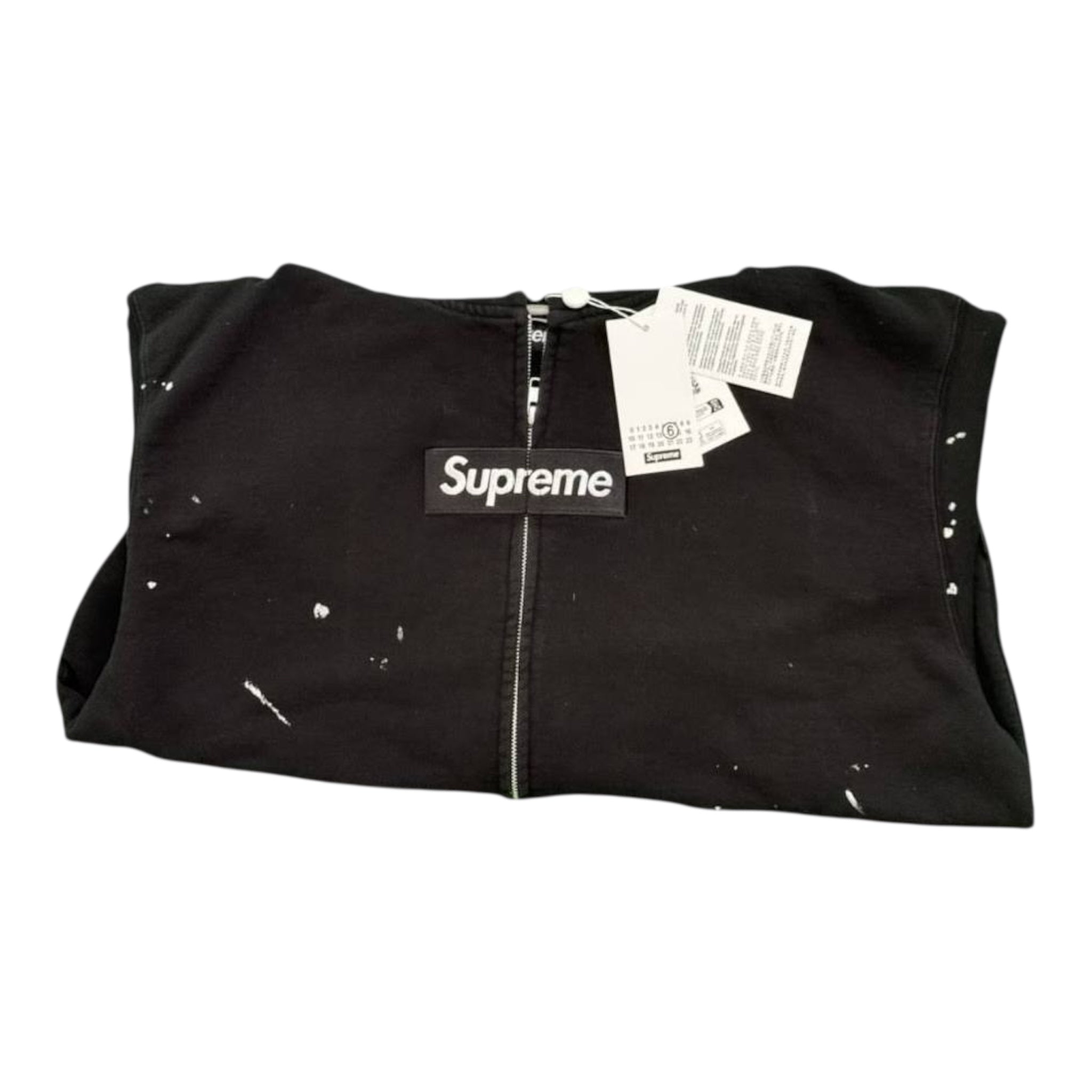 Hoodie Supreme x maison margiela zip up