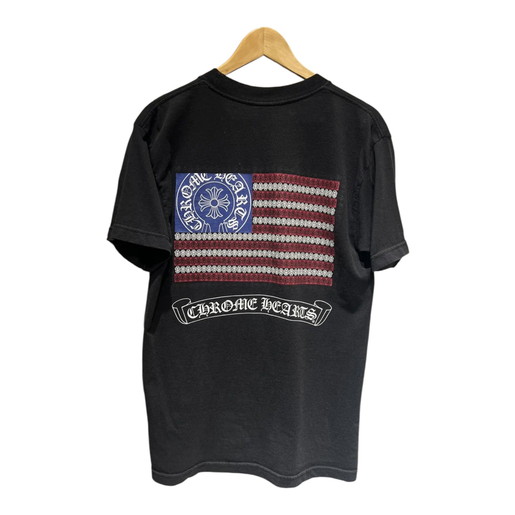 Tshirt Chrome hearts usa flag