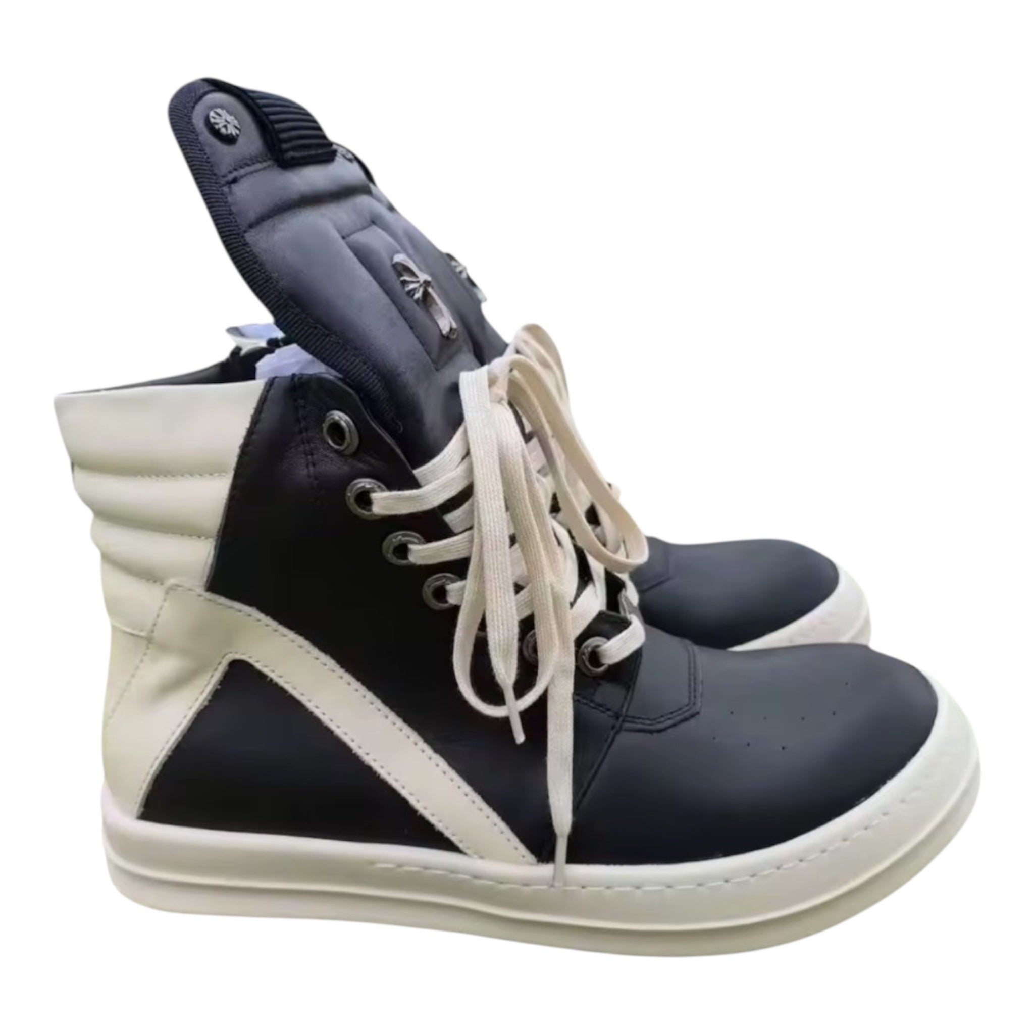 RICK OWENS GEOBASKET CHROME HEARTS
